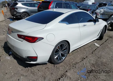 2017 Infiniti Q60 2.0T Premium z USA, uszkodzony, nr VIN JN1CV7EL1HM320591